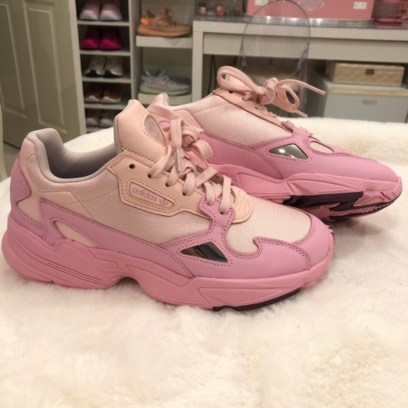adidas falcon sneakers pink
